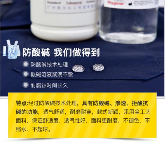a級耐酸堿防護(hù)服